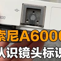 认识一下索尼A6000相机镜头的标识符号含义