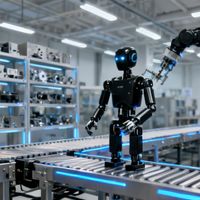 国内首条万年人形机器人量产线在佛山投产，2026年目标月产500台