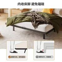 天坛无床头悬浮铁艺床，把简约卧室氛围感拉满✨