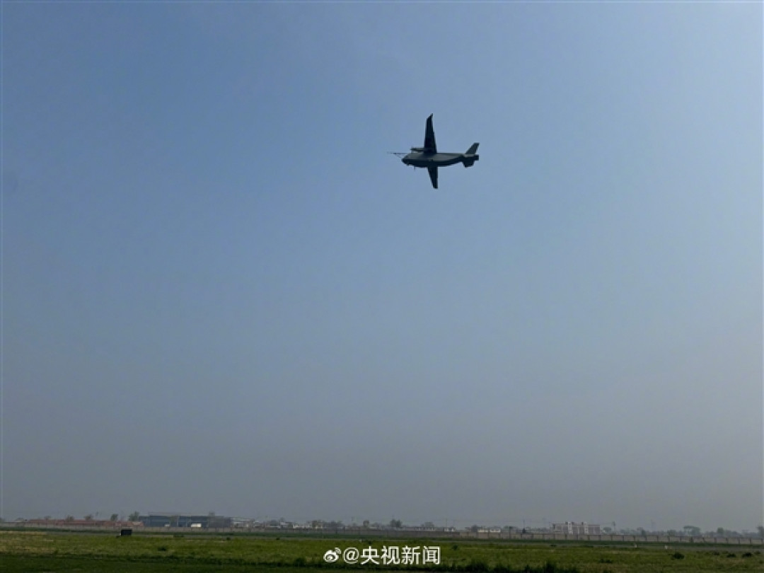 中国首款7吨级大型运输无人机长鹰-8成功首飞!一口气能从北京飞到新疆
