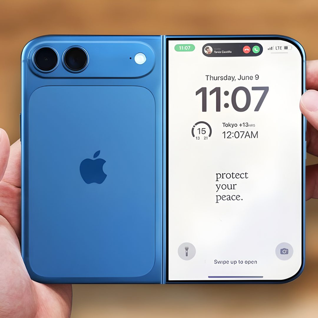 iPhone Fold更多细节曝光！无折痕+分屏操作，这波苹果要封神