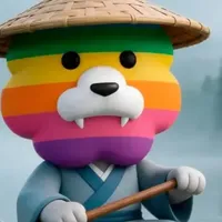 睡前故事：在水一湾，看云树千重，「彩虹狮花湾」毛绒玩具