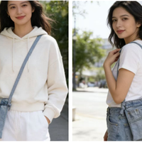 这个牛仔小挎包，时尚迷你，还挺能“装”