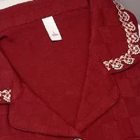 新婚睡衣也能出门！这套红色太高级了