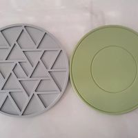 餐桌防烫救星✨德明硅胶隔热垫太好用了