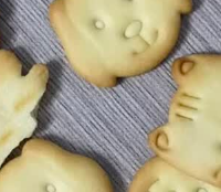 小鹿蓝蓝高钙A2β-酪蛋白鲜牛乳动物饼干100g