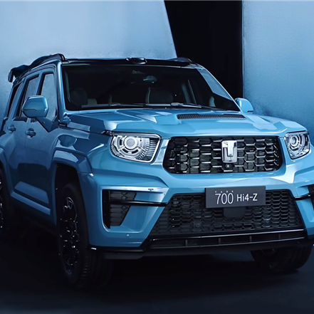 插混 3.0T V6发动机上车！全新坦克700 Hi4-Z预售：43.8万起