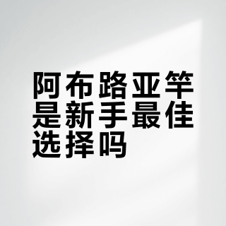 阿布路亚竿是新手最佳选择吗？全网观点大PK