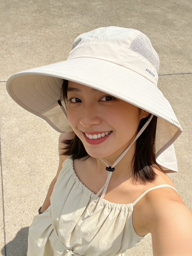 春日焕新好物手记-蕉下轻薄透气防晒帽