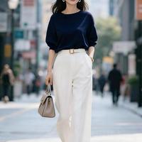 成熟女性穿搭指南：三条裤子的9组高级配色方案