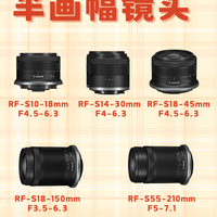 佳能半画幅镜头怎么选？5款平价镜头解析