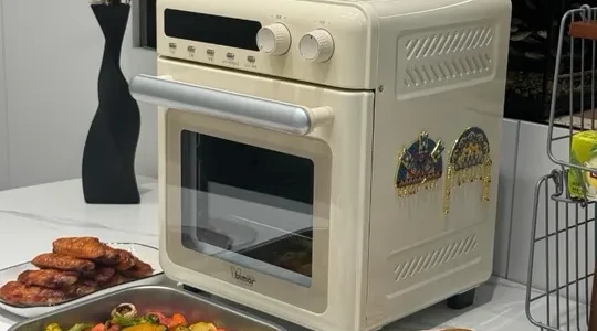 Bimar 20L空气炸烤箱评测：全金属机身与独立控温解析