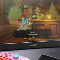 Switch2玩家必看评测！这款CFORCE 016N便携屏能够免底座一线直连