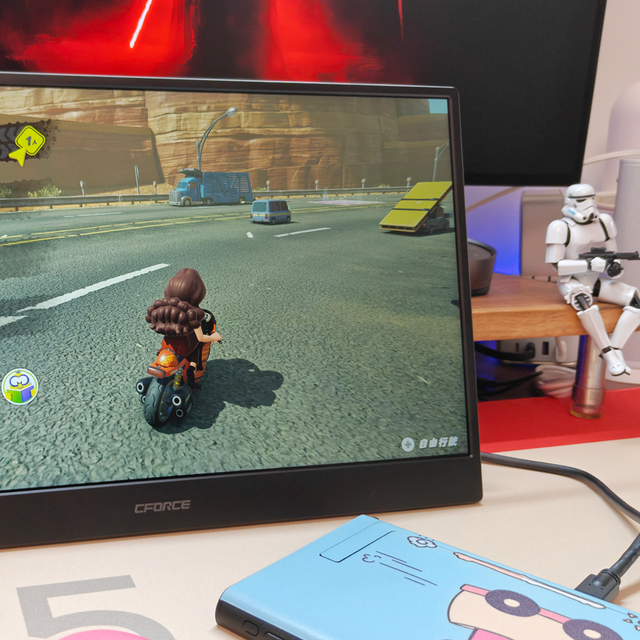 Switch2玩家必看评测！这款CFORCE 016N便携屏能够免底座一线直连