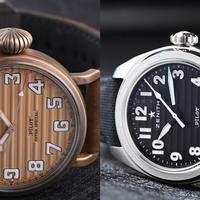 真力时PILOT飞行员系列新旧款全面对比：复古与现代的更迭