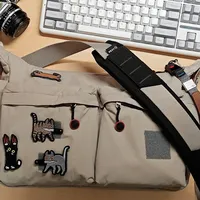 交作业|优衣库米色挎包改造