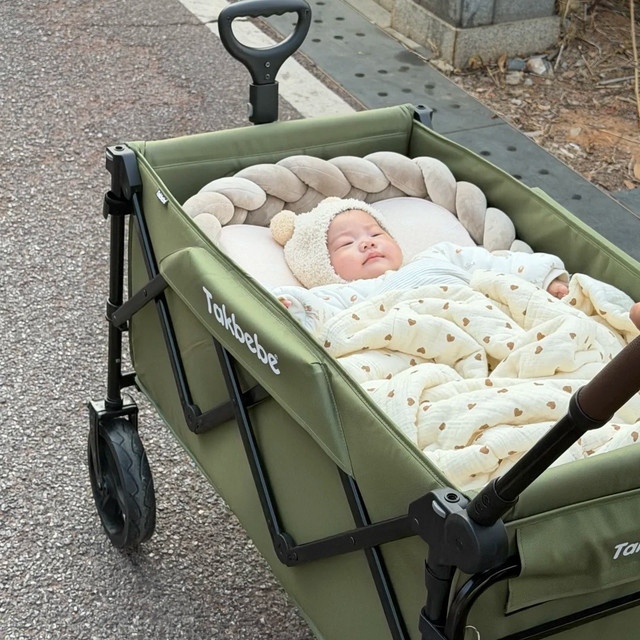 买一辆“全家桶”推车：除了搬家式露营，它还是你的遛娃、取件、搬运神器！