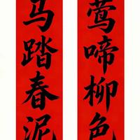 春联大字书写指南：从选范本到练笔法