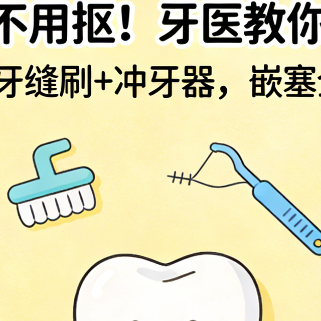 越剔牙缝越大！医生从不建议用牙签，正确清洁看这里