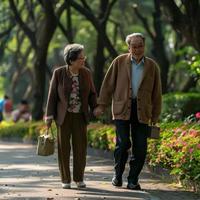 70岁以上老年人科学散步指南：避开误区与风险