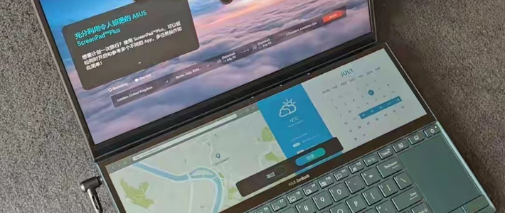 咸鱼大量流出大厂高端双屏笔记本，14英寸主屏+12英寸触控副屏！