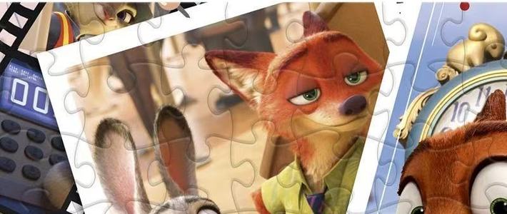 这款古部疯狂动物城2进阶拼图，治好娃的三分钟热度还解压✨