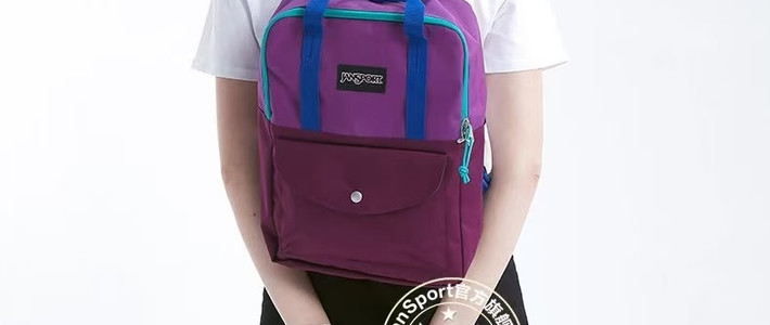 背一次就爱上｜JanSport 印花双肩包，高中 / 通勤 / 户外全能王