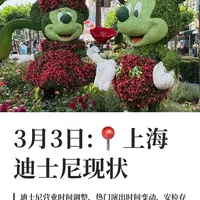 3月3日:📍上海迪士尼现状