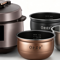 九阳 50Z150 免排气电压力锅，0 涂层 316L + 双胆 + 100kPa 高压