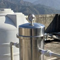 一台井水净水器解决农村自建房井水浑水黄泥水的焦虑