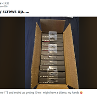 玩家网购一块1TB SSD竟收到10块 网友支招：退一块留自用 剩下全卖掉