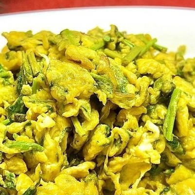 春日美食，香椿炒鸡蛋 