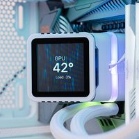 可翻转LCD大屏，Zalman思民 阿尔法2 DS A360上机展示