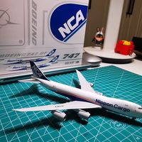 日本货航波音747-8F 30周年彩绘