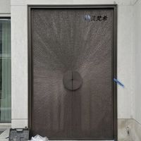 贝梵希别墅铸铝大门江苏镇江安装现场！