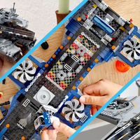 集结！盘点乐高漫威宇宙中的五座“空中移动基地”