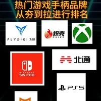 热门游戏手柄品牌及核心配置分析