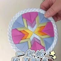 圆形拼布杯垫DIY教程：从材料准备到成品制作