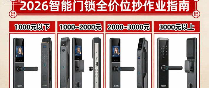 2026年智能门锁全价位推荐