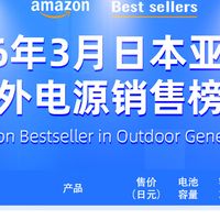 国产大牌霸榜日本电商！3月日亚户外电源爆款全解读