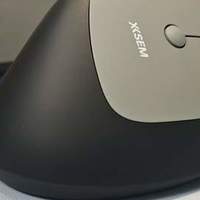 西圣M1垂直鼠标体验：三模静音+工学护腕，办公高效不费手