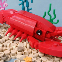 外骨骼流畅、鳞片逼真、零件妙用……这位乐高玩家太懂生物了