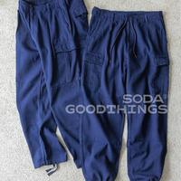 BlueBlueJapan 26SS SASHIKO CARGO PANTS