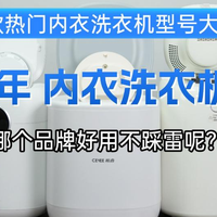2026年初什么样的内衣洗衣机值得入手呢？家电小白必看！