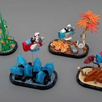 只换颜色，这辆乐高飞行摩托竟然能变换出这么多完全不同的气质！