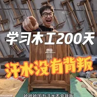 学习木工200天：面条柜制作复盘与结构解析