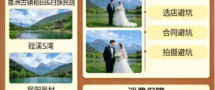 大理旅拍婚纱照怎么选？2026全新干货：场景+避坑+口碑机构全整理