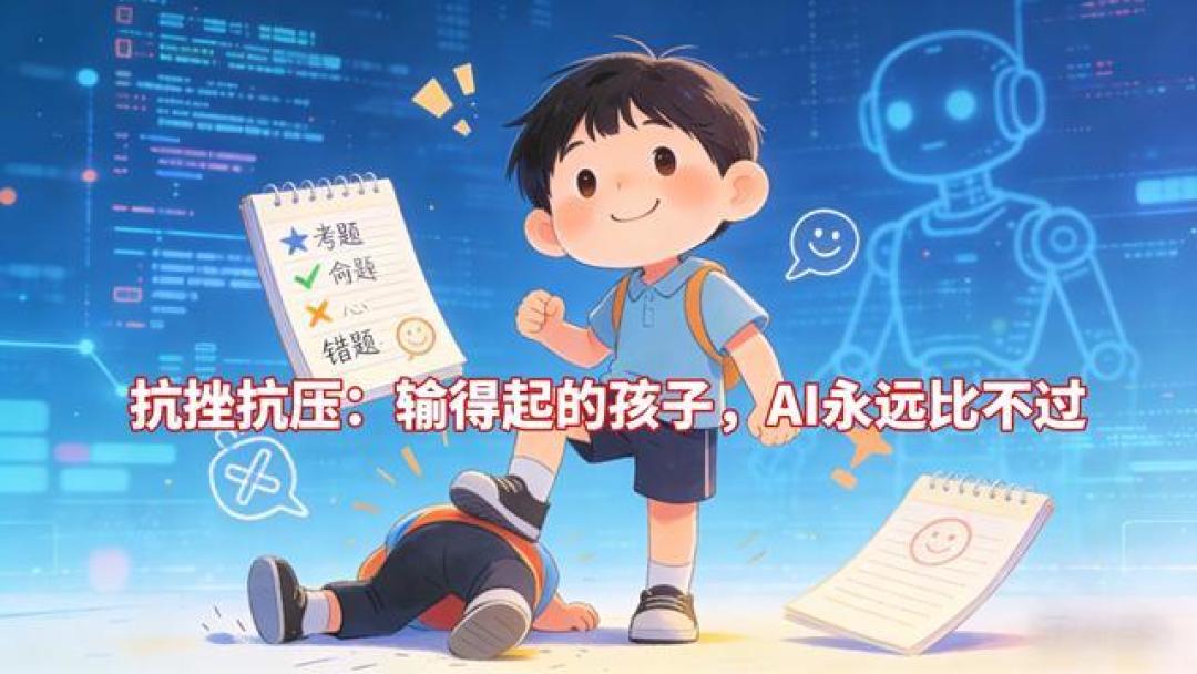 面对AI浪潮,别让孩子与机器赛跑,要赢在“人”的核心素养