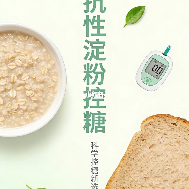 抗性淀粉=控糖好帮手