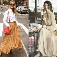 春天“百褶裙”给的浪漫，真香，好看又有灵性